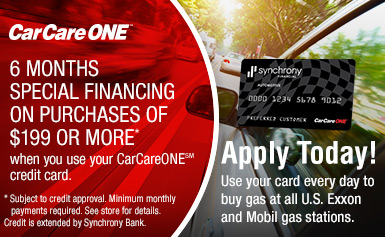 Car Care One Financing